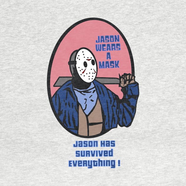 Jason Wears A Mask by RG Illustration